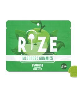 Rize 7500mg Sour Apple Gummies