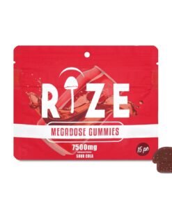 Rize 7500mg Sour Cola Gummies