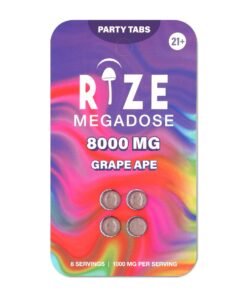 4pc 8000mg Grape Ape Party Tabs