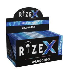 24G RizeX Milk Crunch Chocolate Bar – Box of 10